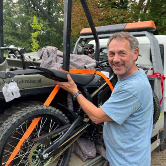 Arjen Joustra, Coordinator Vehicles of Protect Ukraine.