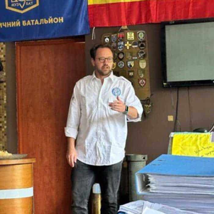 Daniel de Rijke, Coordinator Rugby Events of Protect Ukraine.